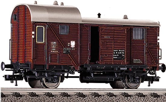 Freight train baggage car<br /><a href='images/pictures/Fleischmann/530004.jpg' target='_blank'>Full size image</a>